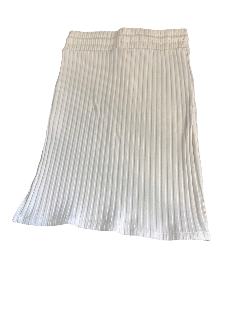 Universal Thread Ivory Ribbed Midi Skirt with Drawstring - Picture 5 of 5